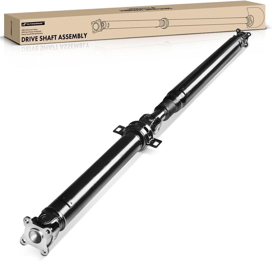 A-Premium 79.33" Rear Drive Shaft Prop Shaft Driveshaft Assembly [4WD 73.5" BedLength Crew Cab Pickup] Compatible with Toyota Tacoma Base 2005-2015, TRD Pro 2015, 4.0L, Replace# 3710004361, 3710004362