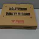 Acoolda Vanity Mirror with Lights, Hollywood Vanity Makeup Mirror with 9 Dimmable LED Bulbs, 3 Color Lighting Modes, Detachable 10X Magnification, 360Rotation,White