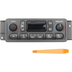 16256018 A/C Heater Climate Control Module Compatible with 1997-2004 C5 Corvette 5.7L V8 HVAC Control Replaces 09352181 16254311 1626603