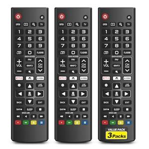 Universal for LG-TV-Remote-Control-Replacement,Compatible with All LG Smart TV Models (Pack of 3)