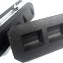 Mini Split Bracket for 7000-36000BTU AC Mounting Bracket Base,Heavy-Duty Condenser Pad for Air Conditioners Condensers Rubber Isolator Mount Anti-Vibration Ground Stand Mount Outside (7000-36000BTU)