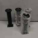 Wlrrcwdttc 4 Pcs Adjustable Height Bed Support Legs for Bed Frame/Bed Center Slat, Metal Adjustable Furniture Legs 7.08-12.2 inch for Bed/Sofa/Cabinet/Couch/Dresser/Table,Heavy Bed Replacement Legs