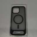 TORRAS for iPhone 16 Pro Max Case Translucent Black | Strong Magnetic & Seamless Stand, Fit for MagSafe, Military-Grade Drop Protection, Sturdy Adjustable Built-in Kickstand, Slim Matte Finish