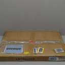 VASAGLE C Shape End Table, Small Coffee Table For Couch Or Sofa, Industrial Side Table In Living Room, Bedroom, 13.8 x 21.7 x 26 Inches, Greige and Classic Black ULNT052B02