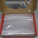 JOLLY CHEF [300 Count] Clear Plastic Spoons, Heavy Duty Disposable Spoons Utensils, Clear Plastic Silverware Bulk for Party, Birthday, Wedding, Thanksgiving