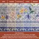 Maison d' Hermine Table Cloth Rectangle Table 100% Cotton 70 x 140 Inches Tablecloth Reusable Decorative for Dining Kitchen Room Farmhouse Home Gifts for Mothers Day Spring Summer - Faience
