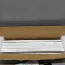 Mahjong Racks with Pushers, White Wooden American Mahjong Tile Pushers and Racks Set of 4, Mahjong Accessories (19.68 Inches)