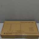 Hand Towel Holder, T-Shape Hand Towel Stand for Bathroom, Hand Towel Rack Bar Standing for Vanity Kitchen Countertop, 304 Stainless Steel (Marble Base, Black)