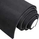 MAGZO Backed Adhesive Foam Padding 1/2" Thick x 12" W x 59" L, Black Neoprene Sheets, Closed Cell Foam Sheet Roll
