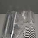 Whaline 60Pcs Halloween Disposable Plastic Cups with Lids and Straws 12oz Jack-O-Lantern Pumpkin Cold Beverage Drinking Cups Scary Printed Party Cup for Trick or Treat Party Supplies