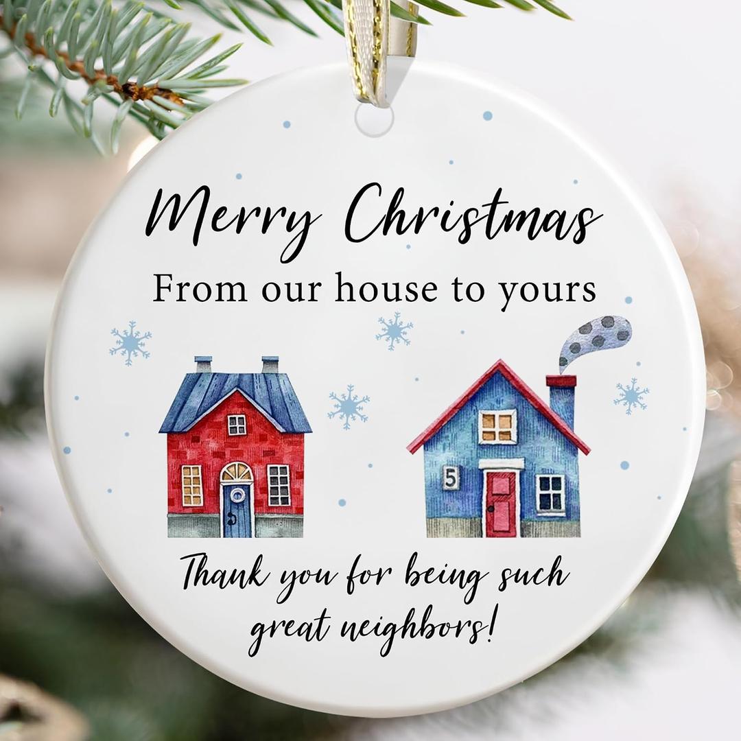 Such Great Neighbors Keepsake - Christmas Ornament for Neighbors - Best Ever Gift