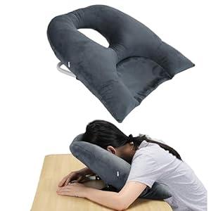Anti-Cellulite New Upgrade Face Down Pillow After Eye Surgery, Adjustable Height Prone Prone Pillow Face Down Sleep, Retina Lying Pillow, Eye Surgery Support Equipment, Gray