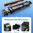 Compatible TN-227BK Toner Cartridge Replacement for Brother TN-227 Black Toner High Yield TN223 for MFC-L3770CDW HL-L3270CDW HL-L3290CDW MFC-L3710CW HL-L3210CW (2 Black)