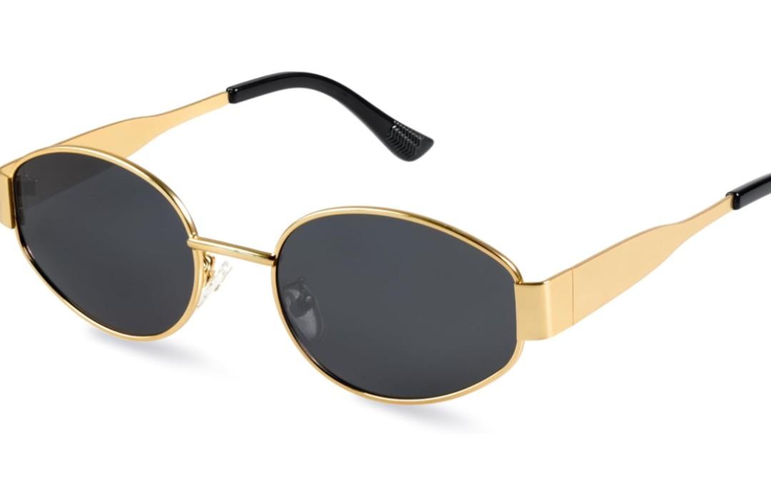 livho 2025 Trendy Oval Sunglasses - Stylish Polarized Shades for Everyday - Retro Metal Frames