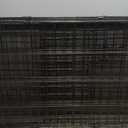 Amazon Basics Durable,Foldable Metal Wire Dog Crate with Tray, Double Door, 30 x 19 x 21 in, Black