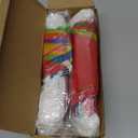 YGEOMER 300pcs Colorful Pennant Banner Flags, 375ft Multicolor Banners Carnival Decorations Supplies for Party Birthday and Shops Decorations