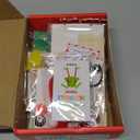 24-Day Elf Adventure Kit 2025 Christmas Countdown Kit Funny Elf Props, Holiday Scene Cards Accessories