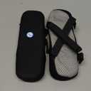 Everlasting Comfort Office Chair & Wheelchair Arm Pads - Cooling Memory Foam Arm Rest Cover for Desk, Gaming Chair, Wheelchair Armrest Pads (Black,  9.5 x 3 x 1.5 inches)