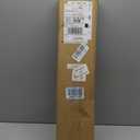 LazBlinds No Drill Cordless Roman Shades for Windows, 28.5" W x 64"H, White