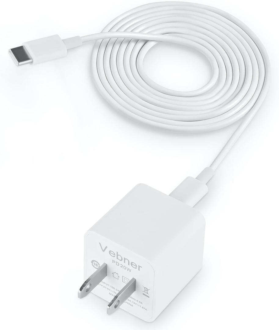 Power Cord Compatible with eero, eero 6, eero Pro 6, Pro 6+ and Pro 6E Mesh WiFi Systems (1-Pack)