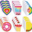 Glenmal 24 Pack Mini Cute Notebooks for Kids Kawaii Pocket Notebooks Bulk with Covers in 6 Design Small Notepads for Girls School Supplies (Cute)