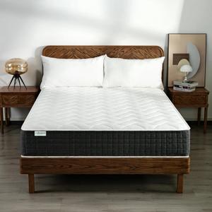Full Bed Mattress 12 Inch, Spinal Alignment Mattress with Individual Pocket Coils for Kids, CertiPUR-US Certified, Made in USA Full Size Mattresses in a Box, Medium Feel, CE-12-F