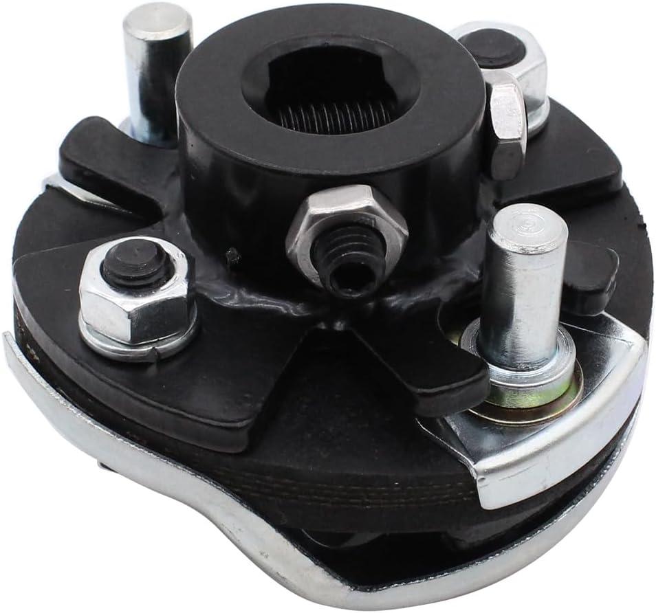 1 PC SHLPDFM Universal Steering Rag Joint 3/4" DD x 3/4" - 30 Spline Rag Joint Steering Coupler GM Power & Manual
