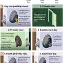 2 x Learn Tool for Rekeying kwikset rekey Tool Deadbolts Steel - 83282-003 83283 (2pack)