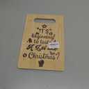 Christmas Bamboo Cutting Board Gifts, Christmas Gifts for Women Man, It's Beginning To Taste A Lot Like Christmas Charcuterie Board, Christmas Housewarming Gifts, Holiday Home Kitchen Decorations -33