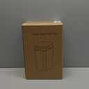 Anborry Bathroom Trash Cans with Lid 2 Pack 2.2 Gallon Touchless Automatic Motion Sensor Small Slim Garbage Can, Smart Electric Narrow Garbage Bin for Bedroom Office Kitchen (White)