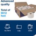Tork Mini Jumbo Toilet Paper Roll White T2, Advanced, 2-Ply, 12 x 751', 12024402