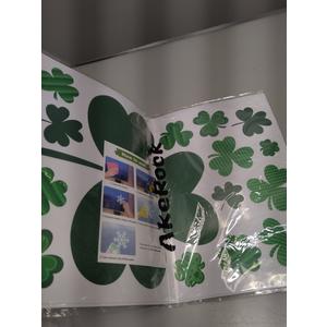 St Patricks Day Window Clings, 109 Pcs Shamrock Window Stickers for St Patricks Day Decorations