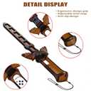 KOEBSHPE Sword Accessories for Nintendo Switch, Skyward Sword Accessories for Switch Sports/Legend of Zelda: Tears of the Kingdom/Skyward Sword HD, with 12 Switch Game Card Slots (Brown)