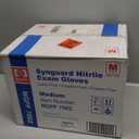 Basic Medical Blue Nitrile Exam Gloves, Latex-Free & Powder-Free Food-Safe House Cleaning Disposable Glove (1000 Pcs)