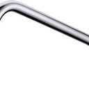 8 Inch Commercial Sink Faucet Swivel Spout Replacement Stainless Steel Add-on Swing Nozzle Replacement Kit for 1 or 2 Bay Compartment Sinks Chrome Finish (G 3/4")