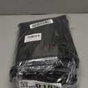 Fireplace Draft Cover - Draft Stopper Blanket with Hook & Loop Tapes, Stops Heat Loss & Cold Air, Energy-Saving Indoor Fireplace Blocker, 39"x32" Black