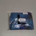 FOREVER QUEEN Blue Gold Luxury Marble Luggage Cover Suitcase Protector Suitcase Cover Anti-Scratch,Stretchable Bag Cover Washable Durable Polyester, L