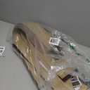 Weysat 1 Set 94.5in x 47.2 in Mdf Board and Batten Wall Panel Kit Premade Wainscoting Panels Decorative Wall Molding Trim Slats Paintable Accent Kit for DIY Home Bedroom Living Room Decor