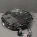 Elite Gourmet EMG-980B Smokeless Electric Tabletop Grill Nonstick, 6-Serving, Dishwasher Safe Removable Grilling Plate, Grill Indoor, Tempered Glass Lid, Adjustable Temperature, 14" Black