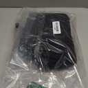 2026 Chic & Spacious XX-Large Beach Bag for Women  Mesh  Canvas Tote with Top Zipper, 11 Pockets, Detachable Pouch | 40L+ Spacious, 11 Tall Pockets, Zipper Pouch, Secure Zip-Top, Sand-Resistant Base (Black and Brown)