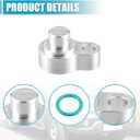 X AUTOHAUX 2 Set Rear AC Air Conditioning Block Off Cap Kit for Ford Expedition 2007-2016 for Ford Explorer 2011-2016 for Lincoln MKT 2009-2016