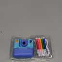 Kids Camera Instant Print, LETSHAHA Christmas Birthday Gifts for Toddler Girls Boys Age 3-12, 24MP & 1080P Selfie Digital Camera with 3 Roll No-Ink Print Paper 32GB SD Card - Blue