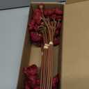 Floroom Ranunculus Artificial Flowers 18 Pcs Burgundy Faux Silk Mini Ranunculus Bulk Fake Wedding Filler Flowers for DIY Red Bouquets, Centerpieces, Bridal Shower Decorations & Arrangements