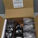 GIGALUMI Solar Lights Outdoor Waterproof, 6 Pack LED Solar Garden Lights, Outdoor Decorations, Garden Decor for Yard, Patio, Landscape, Planter, Walkway (Warm White)