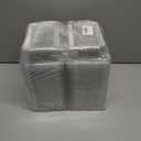 Goiio 25 Pcs Clear Hoagie Container, 7.3 x 4.9 x 3.8 inch Plastic Hinged Food Container, Disposable Clamshell Take Out Food Containers for Salads, Hamburger, Fruit, Cake, Cookie, Sandwiches