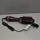 Blow Dryer Brush, 4 in 1 Styling Tools with ION Generator and Ceramic Coating for Fast Drying Hair Types, Pink