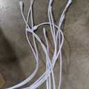 5ft LED Shop Light Fixture, Linkable 6500K Daylight White Tube Light, High Output, Double Sided V Shape T8 Integrated 5 Foot Led Bulbs for Garage, Warehouse, Clear Lens 10-Pack