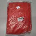 XXTAXN Women's Caual Fashion Crew Neck Short Sleeve Ruched Waist Backless Tie Wide Leg Long Pant One Piece Jumpsuit (Red, L)