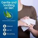 Inspire Adult Wet Wipes, Wash Cloths | Adult Wipes for Incontinence & Cleansing for Elderly, 8"x12" Count 12 packs of 50