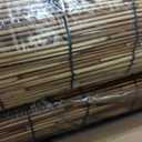 Brown 2 Pack 4FT X 16.4FT Reed Fencing Roll, Balcony Privacy Shade Reed Bamboo Fencing Garden Fence Border, Wind Block Sunshade Fence Screen for Outdoor Yard Patio Flower Bed Edge